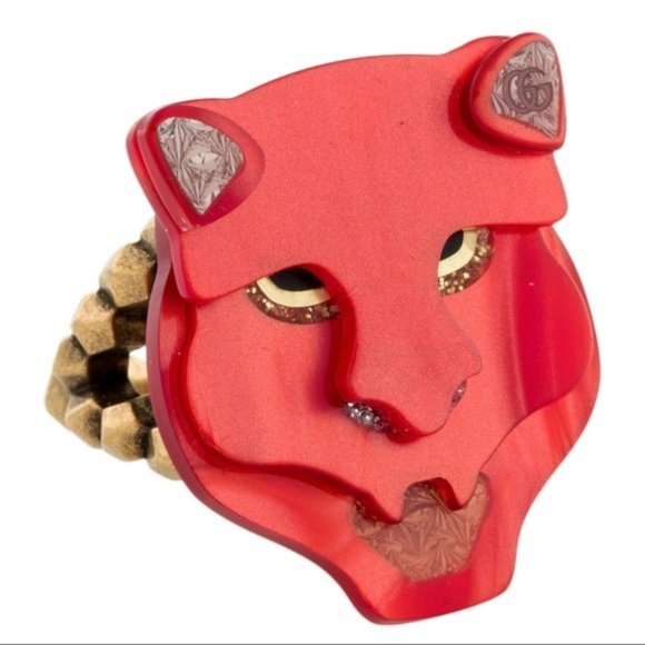 NEW GUCCI RING PANTHER M 100% AUTHENTIC